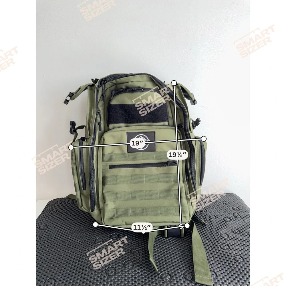 Sager Creek Sage‎ Olive Green Tactical Backpack diaper bag